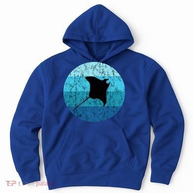 Stingray Ta Ray Retro Vintage Ocean Water Animal Gift Hoodie