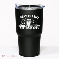 Stay Trashy Raccoon Opossum Skunk Tumbler thumb 0