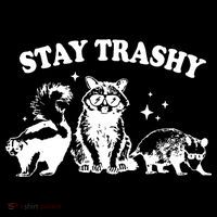Stay Trashy Raccoon Opossum Skunk Toddler Hoodie thumb 2