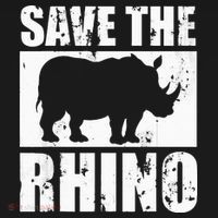 Save The Rhino Doggie Tank thumb 4