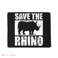 Save The Rhino Mousepad thumb 0