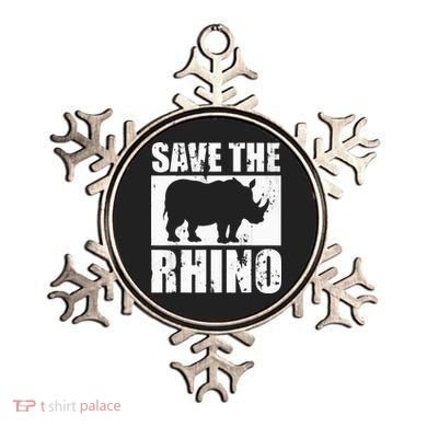 Save The Rhino Ornament