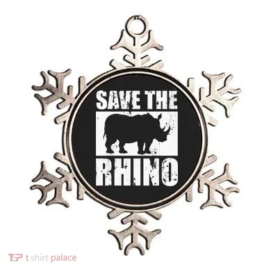 Save The Rhino Ornament