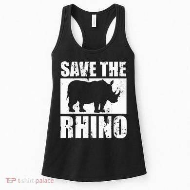 Save The Rhino Women's Tank Top