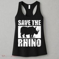 Save The Rhino Women's Tank Top thumb 3