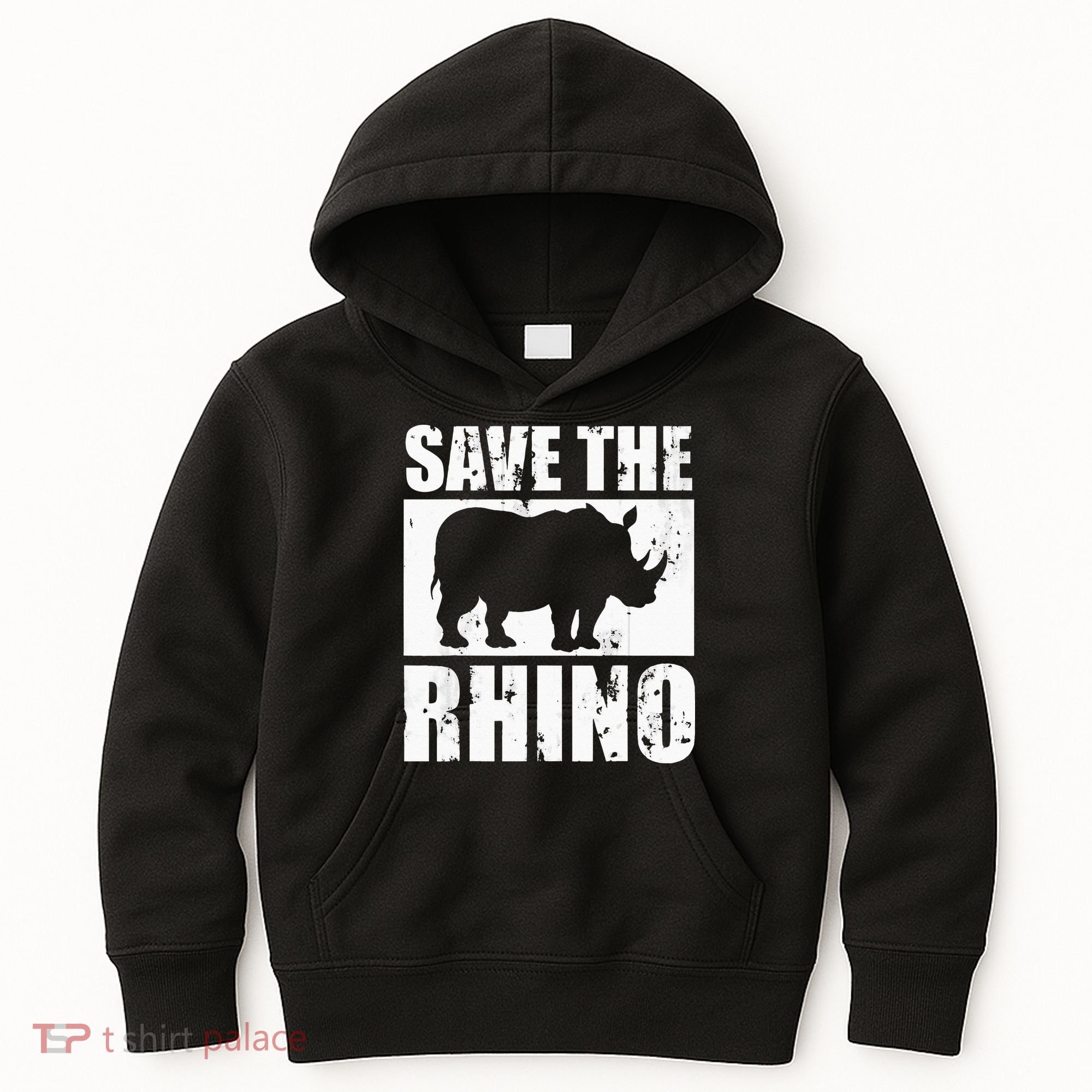 Save The Rhino Kids Hoodie
