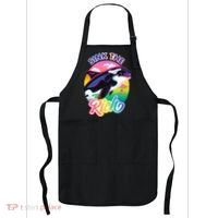 Sink The Rich Gladys Killer Whale The Yacht Sinking Orca Rainbow Apron thumb 0