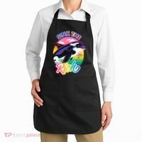 Sink The Rich Gladys Killer Whale The Yacht Sinking Orca Rainbow Apron thumb 2