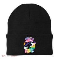 Sink The Rich Gladys Killer Whale The Yacht Sinking Orca Rainbow Beanie thumb 0