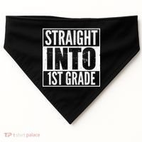 Straight Into 1st Grade USA-Made Doggie Bandana thumb 0