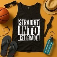 Straight Into 1st Grade Tank Top thumb 4