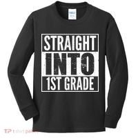 Straight Into 1st Grade Kids Long Sleeve Shirt thumb 0