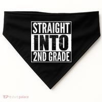 Straight Into 2nd Grade USA-Made Doggie Bandana thumb 0