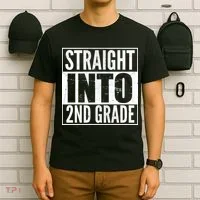 Straight Into 2nd Grade T-Shirt thumb 6