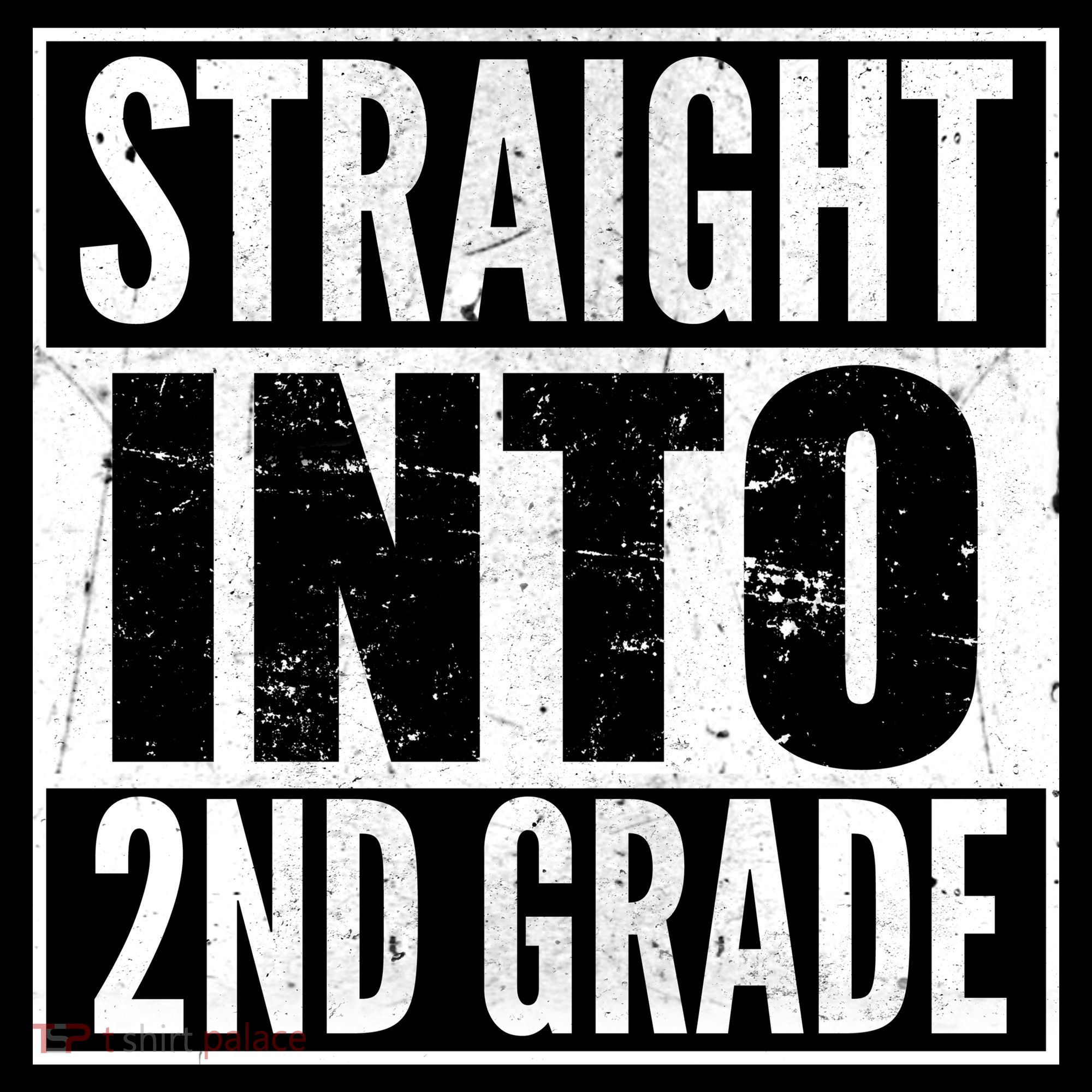 Straight Into 2nd Grade Button