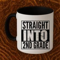 Straight Into 2nd Grade Coffee Mug thumb 2