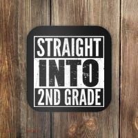 Straight Into 2nd Grade Coaster thumb 0
