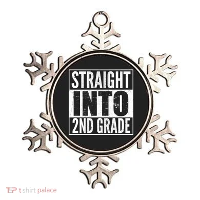 Straight Into 2nd Grade Ornament