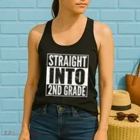 Straight Into 2nd Grade Women's Tank Top thumb 2