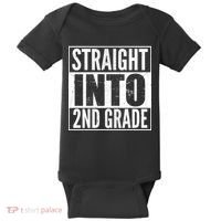 Straight Into 2nd Grade Baby Bodysuit thumb 0