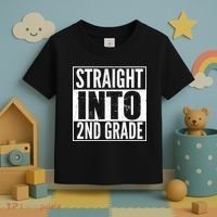 Straight Into 2nd Grade Toddler T-Shirt thumb 3