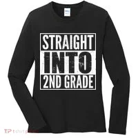 Straight Into 2nd Grade Women's Long Sleeve Shirt thumb 0