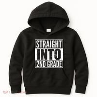Straight Into 2nd Grade Kids Hoodie thumb 0