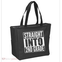 Straight Into 2nd Grade Tote Bag thumb 2