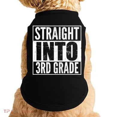 Straight Into 3rd Grade Doggie Tank
