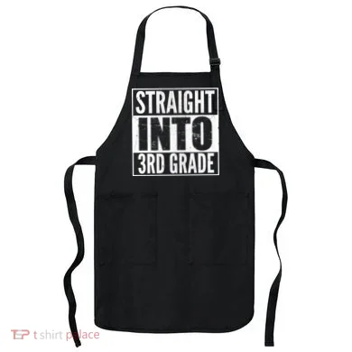 Straight Into 3rd Grade Apron
