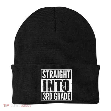 Straight Into 3rd Grade Beanie