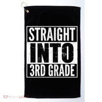 Straight Into 3rd Grade Golf Towel thumb 0