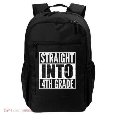 Straight Into 4th Grade Backpack