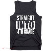 Straight Into 4th Grade Tank Top thumb 0