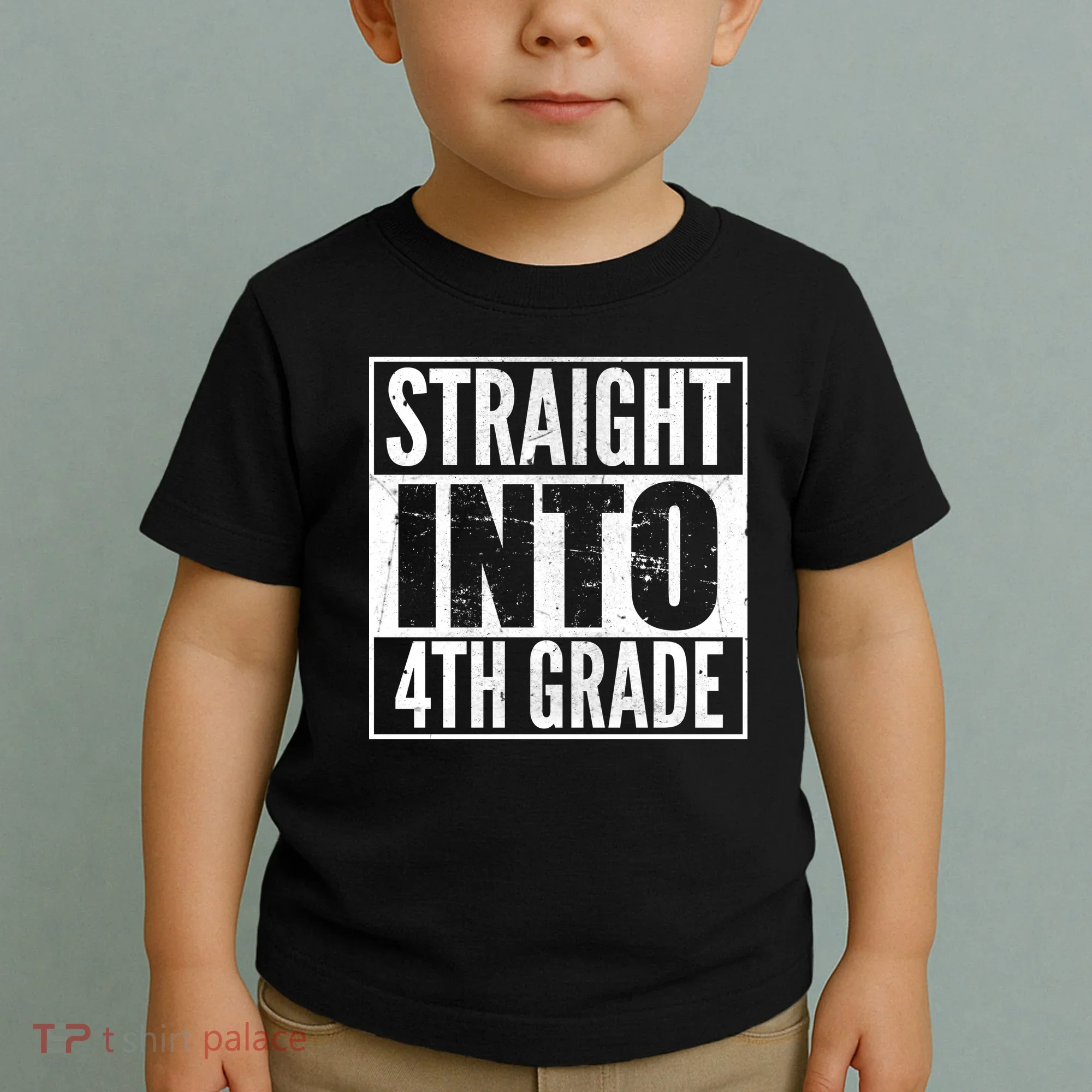 Straight Into 4th Grade Toddler T-Shirt