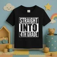 Straight Into 4th Grade Toddler T-Shirt thumb 3