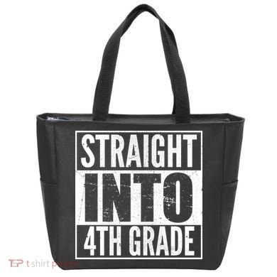 Straight Into 4th Grade Tote Bag