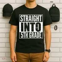 Straight Into 5th Grade T-Shirt thumb 6