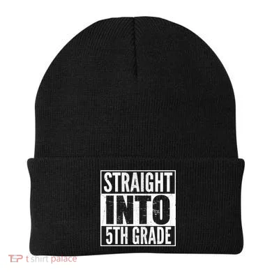 Straight Into 5th Grade Beanie