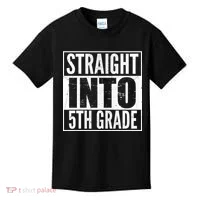 Straight Into 5th Grade Kids T-Shirt thumb 0