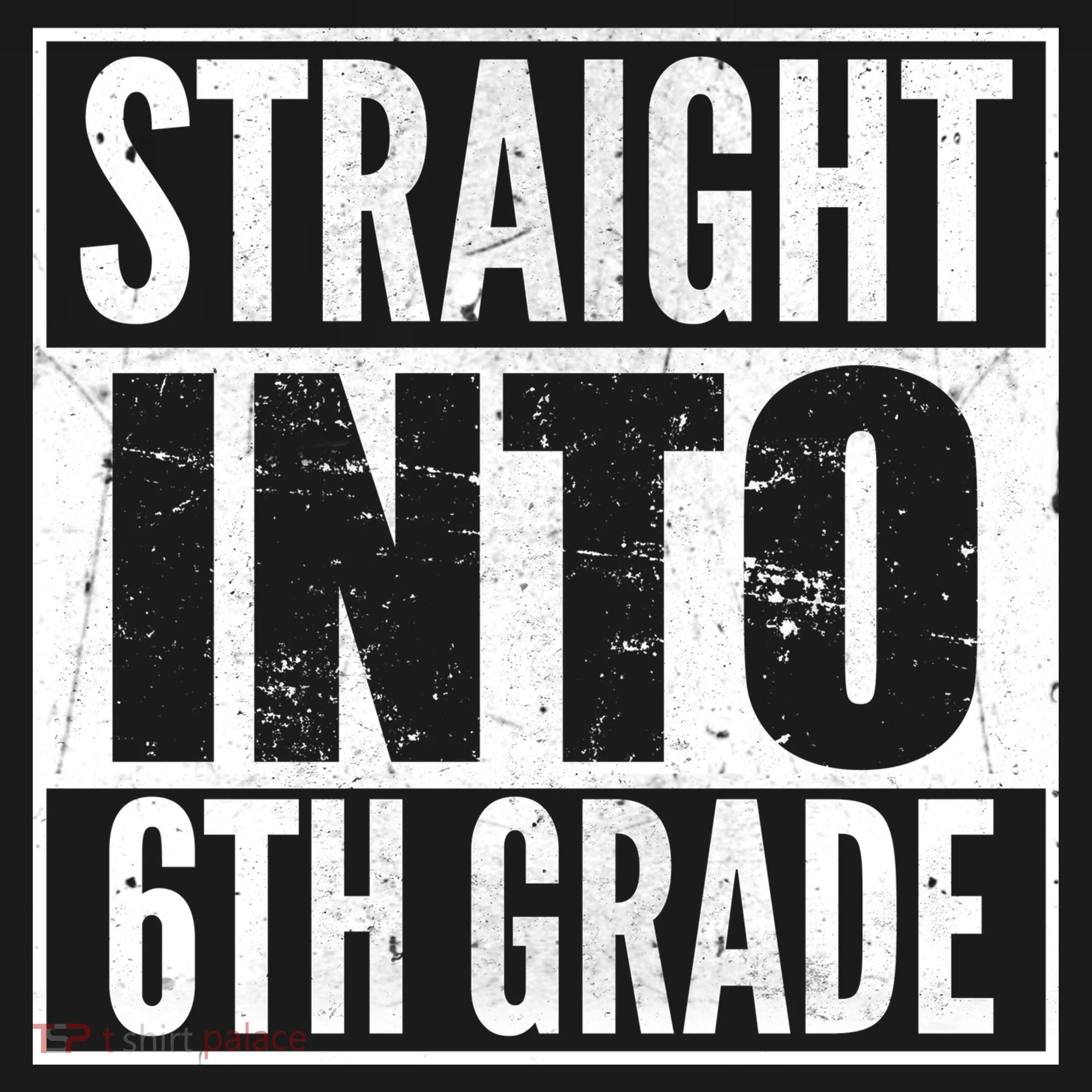 Straight Into 6th Grade Doggie Tank