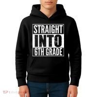Straight Into 6th Grade Kids Hoodie thumb 4