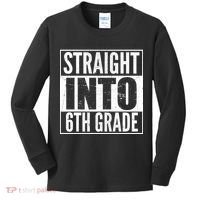 Straight Into 6th Grade Kids Long Sleeve Shirt thumb 0