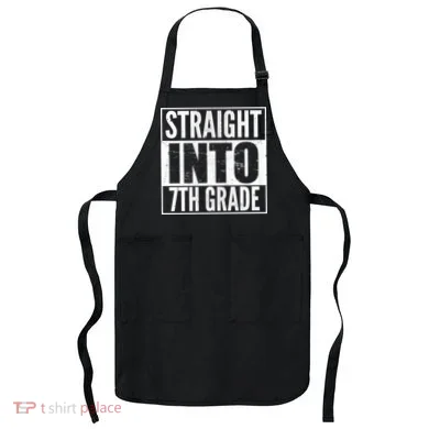 Straight Into 7th Grade Apron