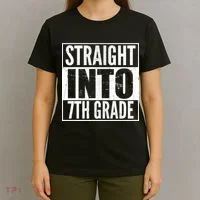Straight Into 7th Grade T-Shirt thumb 4