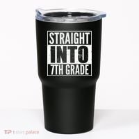 Straight Into 7th Grade Tumbler thumb 0