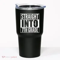 Straight Into 7th Grade Tumbler thumb 0