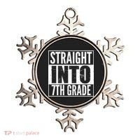 Straight Into 7th Grade Ornament thumb 0