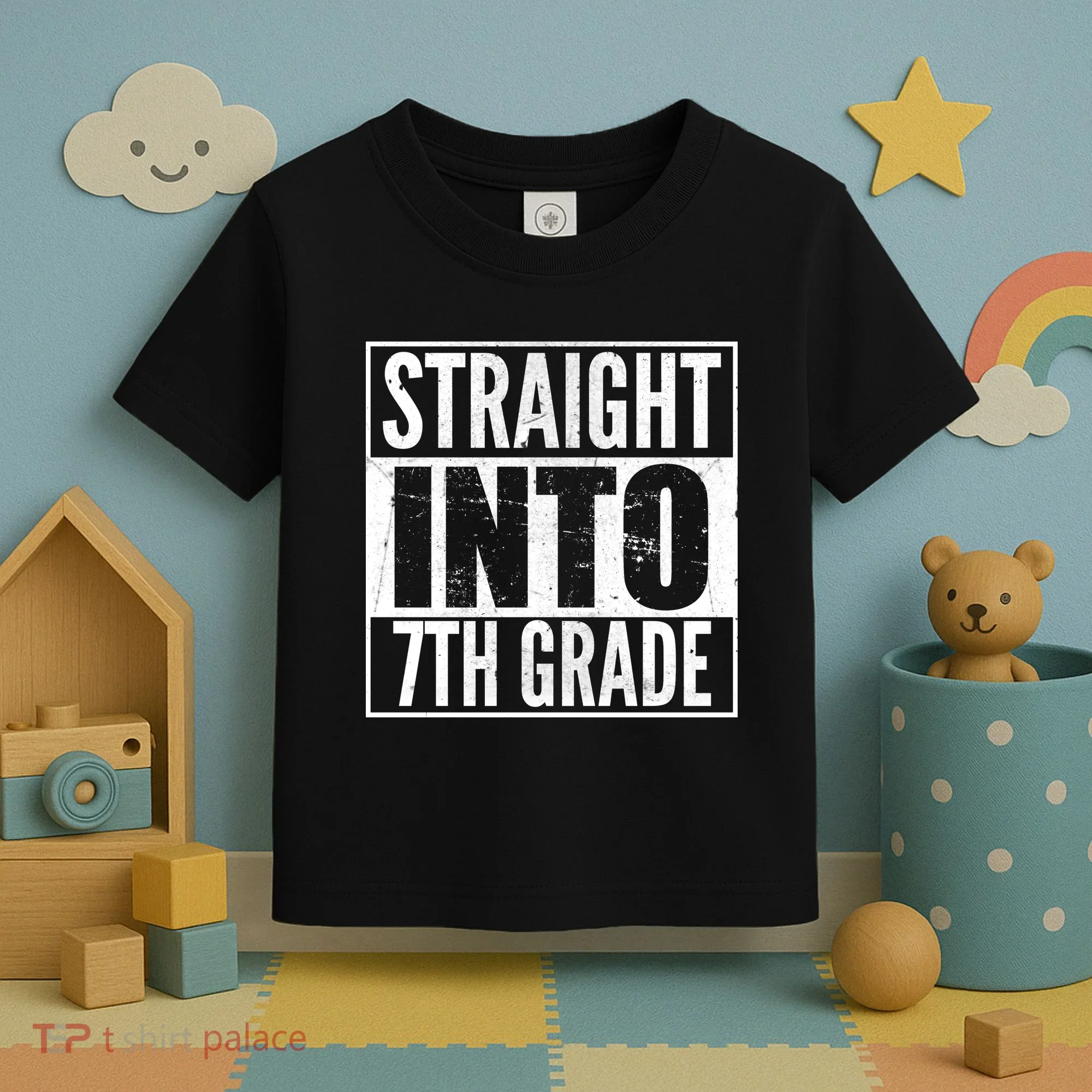 Straight Into 7th Grade Toddler T-Shirt