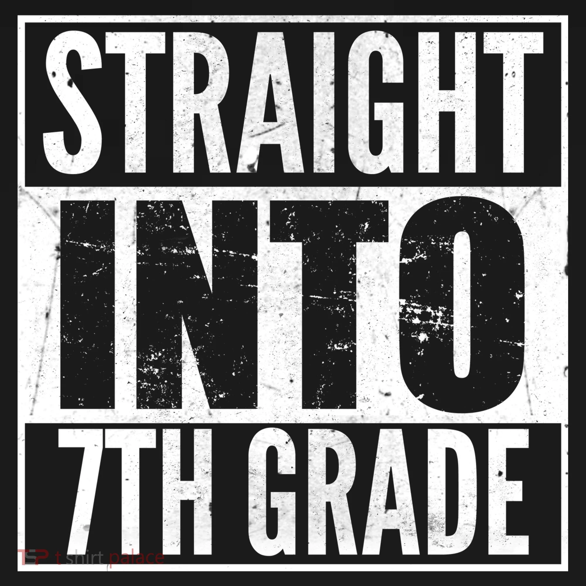Straight Into 7th Grade Toddler T-Shirt